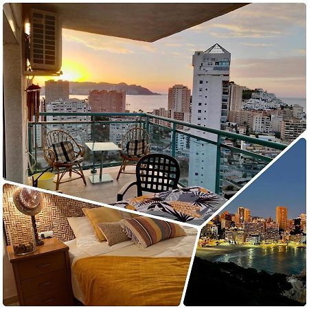 Traveler'S Beach Apartment With Sea View, Free Coffee & Parking Benidorm Luaran gambar